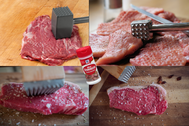 Meat tenderizer powder use